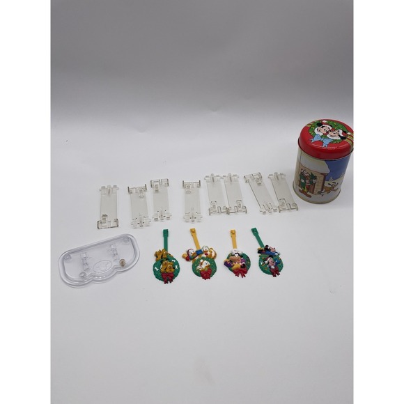 Mr. Christmas Other - Mr. Christmas Mickey's Clock Shop x4 Replacement Pendulums & Stands Base